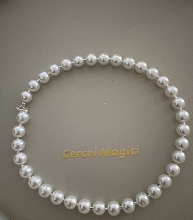 colier perle albe argint cercei magici [1]