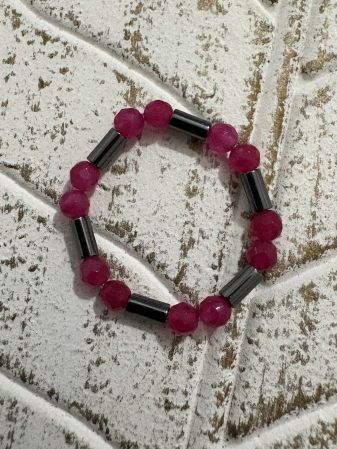 Inele - Inel Agat Roz