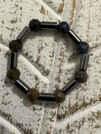 Inel Hematit și Turmalină [2]