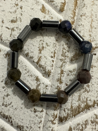 Inele - Inel Hematit și Turmalină