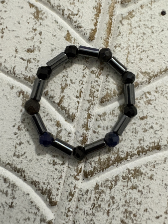 Inele - Inel Hematit și Turmalină