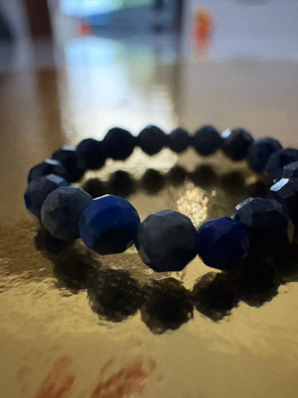 Inel Lapis Lazuli Fațetat [2]