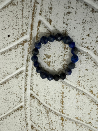Inel Lapis Lazuli Fațetat [3]