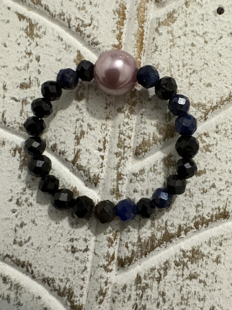 Inele - Inel Turmalină și Perlă