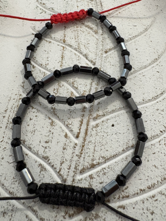 Seturi - Set brățări reglabile pe șnur, confortabile și rezistente