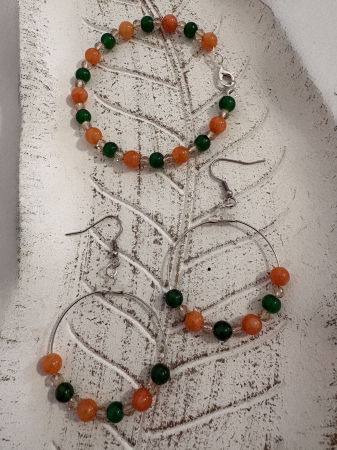 set cercei bratara jad aventurin [1]