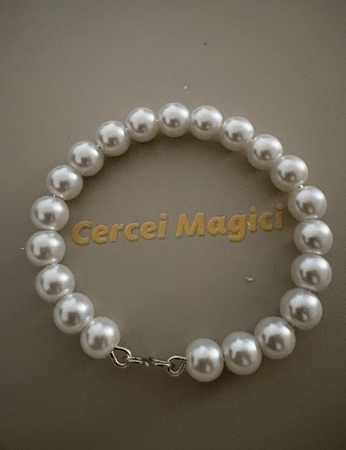 set perle albe cercei magici [1]