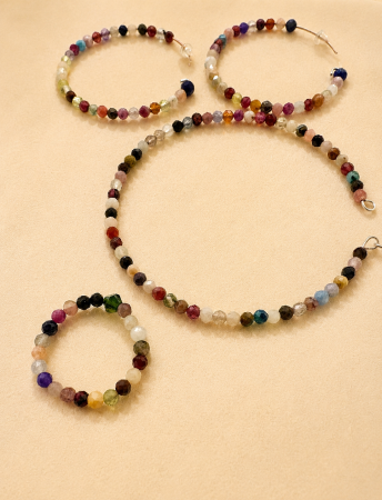 Set turmalină colorată Sm25