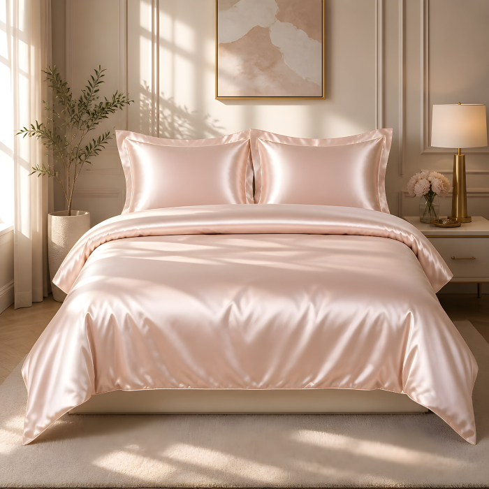 Set lenjerie de pat din mătase 100 % naturală Mulberry 19 mm [3]