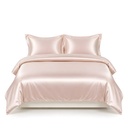 Silk Home Essentials - Set lenjerie de pat din mătase 100 % naturală Mulberry 19 mm