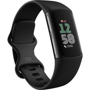 Fitbit Charge 6, GPS + GLONASS, Bluetooth, NFC, Negru [1]