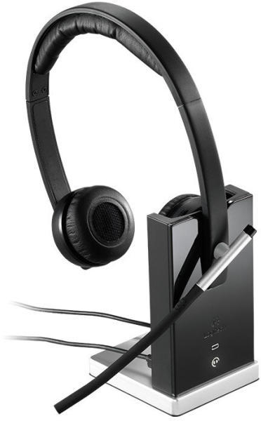 Casti Logitech H820E Dual, Wireless, Negru [2]