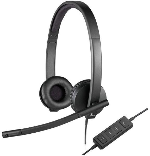 Casti Logitech H820E Dual, Wireless, Negru [3]