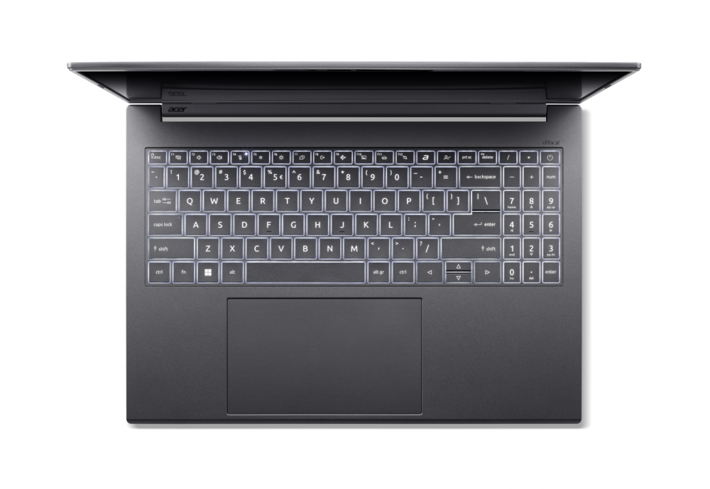 Laptop Acer Aspire 16 AI OLED A16-52M-78T1, 16 inches (40.64 cm), Acer CineCrystal&trade; WUXGA+ OLED 120Hz display with 100% DCI-P3 / Adobe RGB color space, 2048 x 1280, 16:10, Intel&reg; Core&trade; [2]