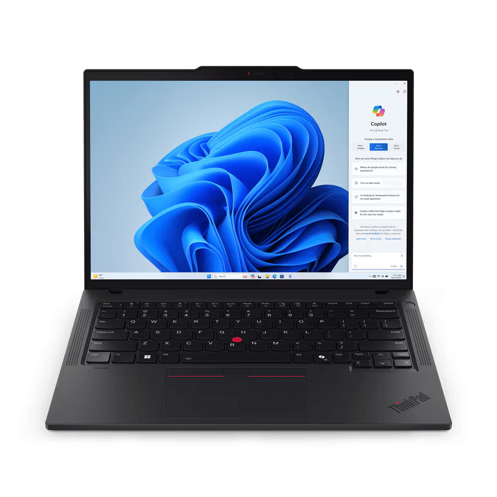 Laptop Lenovo ThinkPad T14 Gen 5 (Intel); 14" WUXGA; Intel Core Ultra 7 155U; Integrated Intel Graphics; RAM 64GB, SSD 1TB, 3YP W11P [4]