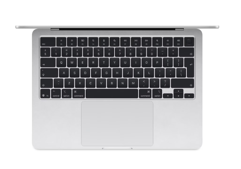 MacBook Air 13.6" Retina/Apple M4 (CPU 10-core, GPU 10-core, Neural Engine16-core)/24GB/512GB - Silver - INT KB (2025) [2]