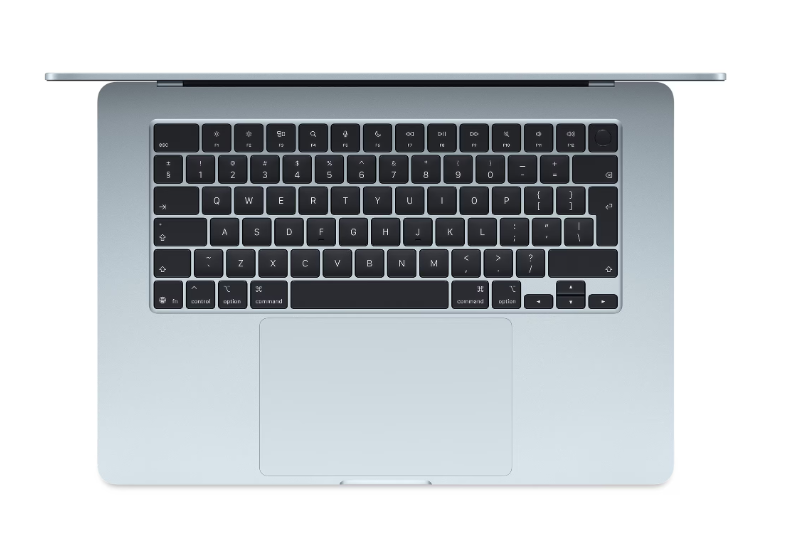 MacBook Air 15.3" Retina/Apple M4 (CPU 10-core, GPU 10-core, Neural Engine16-core)/16GB/256GB - Sky Blue - INT KB (2025) [2]