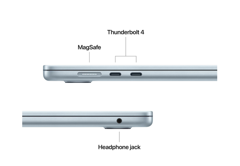 MacBook Air 15.3" Retina/Apple M4 (CPU 10-core, GPU 10-core, Neural Engine16-core)/16GB/256GB - Sky Blue - INT KB (2025) [3]