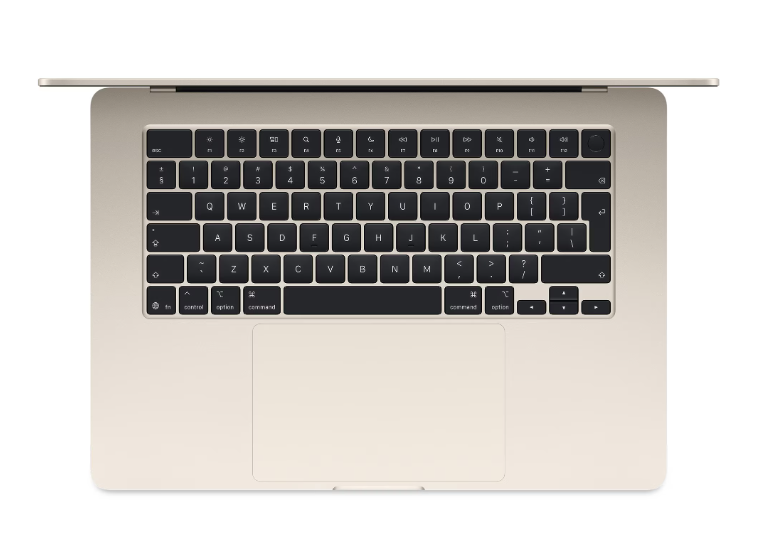 MacBook Air 15.3" Retina/Apple M4 (CPU 10-core, GPU 10-core, Neural Engine16-core)/16GB/512GB - Starlight - INT KB (2025) [3]