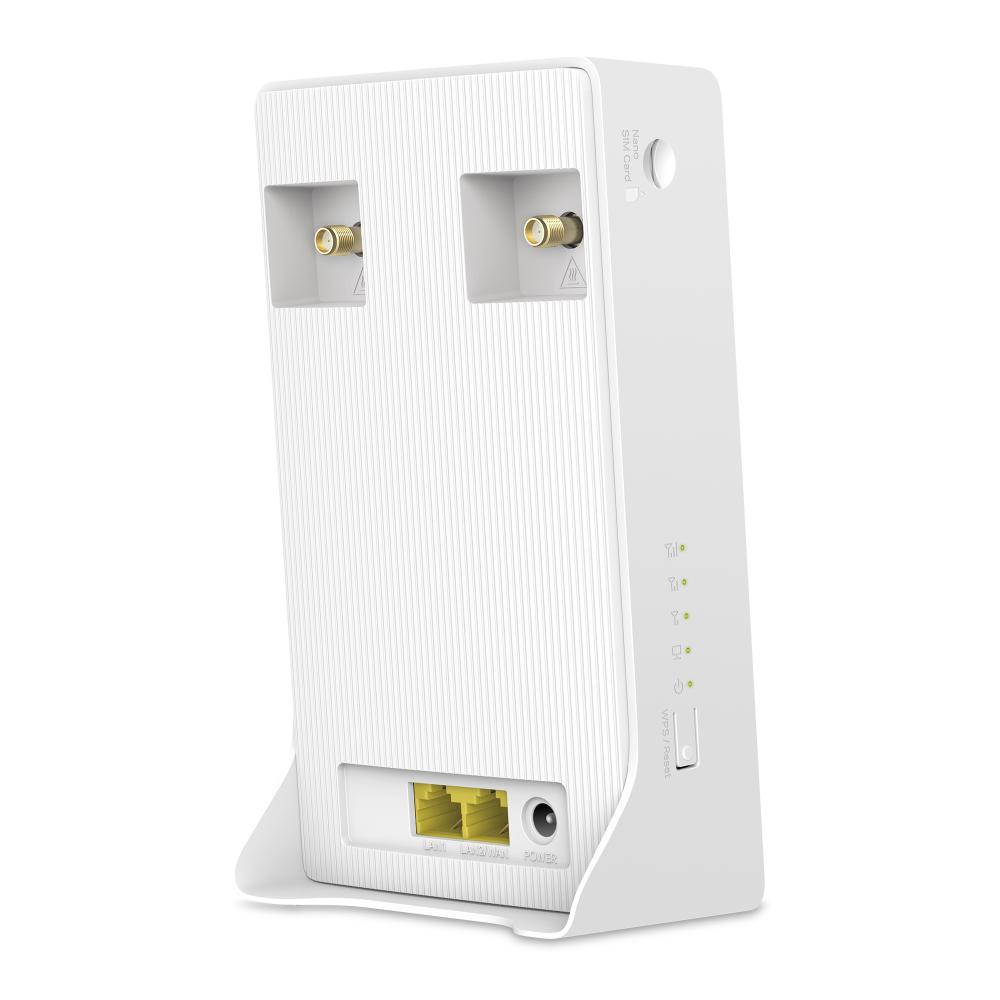 Mercusys wireless router 300Mbps 4G LTE MB110-4G, Standarde wireless: IEEE 802.11b/g/n, Frecventa: 2.4 GHz, Viteza wireless: 300Mbps, Dimensiuni: 90&times;92&times;150.5 mm, Interfata: 1 WAN 10/100Mbp [3]