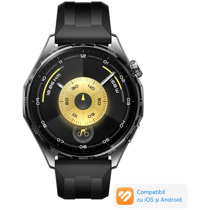 Smartwatch Huawei Watch GT 6 46MM Black Stainless Steel Case [3]