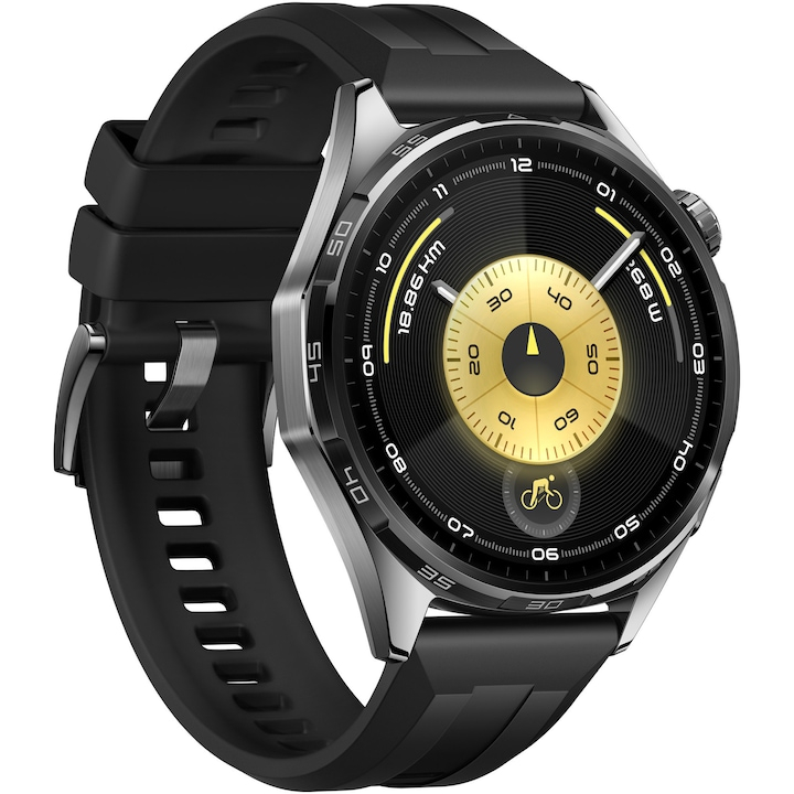 Smartwatch Huawei Watch GT 6 46MM Black Stainless Steel Case [2]