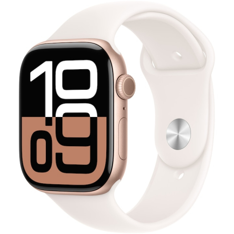 Smartwatch, bratara fitness - Apple Watch Series 10 GPS 42mm ROSE GOLD M/L