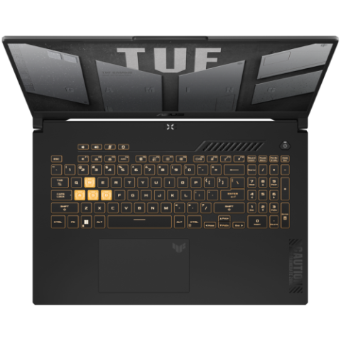 ASUS TUF Gaming F17 FX707VJ-HX075 / 90NR0MY5-M002Y0, ecran 17.3" FHD (1920&times;1080) 16:9 Value IPS-level 144Hz anti-glare, 300 nits, contrast 800:1, 45% NTSC, procesor Intel Core 5 210H 2.2GHz [4]