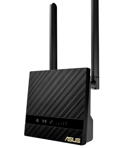 ASUS Wireless-N300 LTE modem Router 4G-N16, Standarde retea: IEEE 802.11a, IEEE 802.11b, IEEE 802.11g, WiFi 4 (802.11n), Single band 2.4Ghz-300Mbps, Interfata: 1 x RJ45 LAN, 1 x SIM, Memorie: 128Mb. [1]