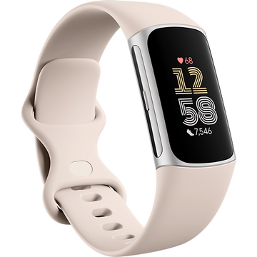 Smartwatch, bratara fitness - Fitbit Charge 6 Argintiu