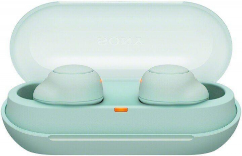 Casti - Sony WFC500G, Verde