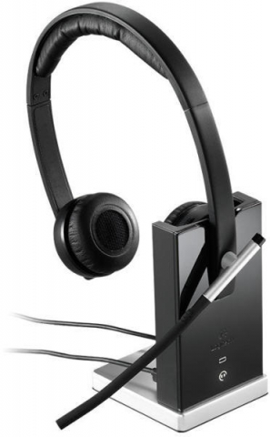 Casti Logitech H820E Dual, Wireless, Negru [1]