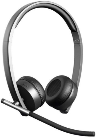 Casti Over ear - Casti Logitech H820E Dual, Wireless, Negru