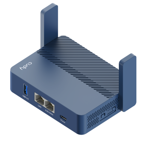 PC, Periferice & Software - CUDY AX3000 2.5G Wi-Fi 6 Router with USB, Dual-Band, 2.5G WAN+GE LAN, 802.11ax/ac/a/b/g/n,  2402Mbps at 5GHz + 574Mbps at 2.4GHz, 1 USB3.0, MU-MIMO, DDNS, Zerotier/Wireguard/OpenVPN/IPSec/L2TP/PPTP VP