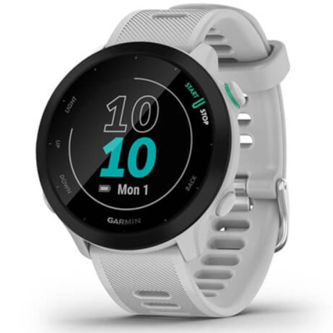Smartwatch, bratara fitness - Garmin Forerunner 55 ALB / Whitestone