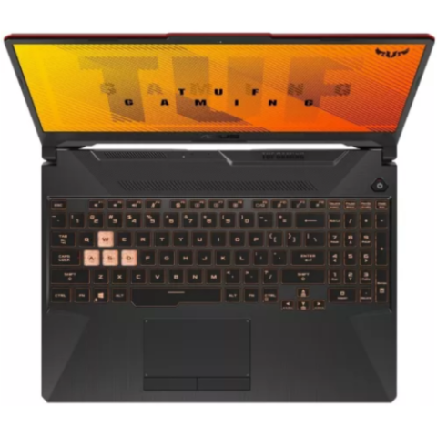 Laptop ASUS TUF Gaming A15 FA506NCG-HN213, AMD Ryzen 7 7445HS, 15.6 inch, RAM 16GB, SSD 512GB, nVidia GeForce RTX 3050 4GB, No OS, Graphite Black [1]