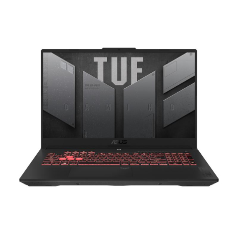 Laptop, Tablete & Telefoane - Laptop Gaming ASUS TUF A17, FA707NUG-HX156, 17.3-inch, FHD (1920 x 1080) 16:9, AMD Ryzen&trade; 7 7445HS Processor 3.2GHz (22MB Cache, up to 4.7GHz, 6 cores, 12 Threads), AMD Radeon&trade; Navi2 Graph