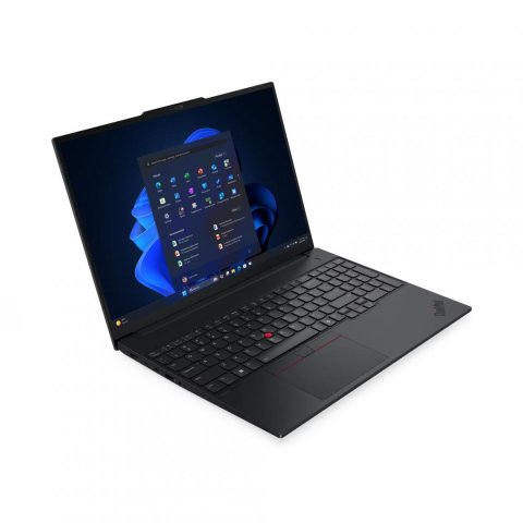 Laptop Lenovo ThinkPad E16 Gen 3 (Intel); 16" WUXGA (1920x1200) IPS 300nits Anti-glare, 45% NTSC, 60Hz; Intel&reg; Core Ultra 7 255H, 16C (6P + 8E + 2LPE) / 16T, Max Turbo up to 5.1GHz, 24MB; Vid [1]