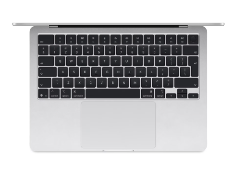 MacBook Air 13.6" Retina/Apple M4 (CPU 10-core, GPU 10-core, Neural Engine16-core)/16GB/512GB - Silver - INT KB (2025) 35W USBâ€‘C [1]