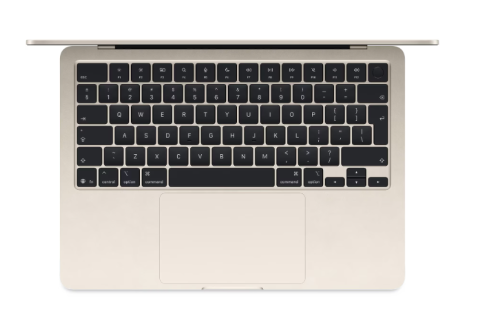 MacBook Air 13.6" Retina/Apple M4 (CPU 10-core, GPU 10-core, Neural Engine16-core)/16GB/512GB - Starlight - INT KB (2025) 35W USBâ€‘C [1]