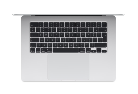 MacBook Air 15.3" Retina/Apple M4 (CPU 10-core, GPU 10-core, Neural Engine16-core)/16GB/512GB - Silver - INT KB (2025) [1]