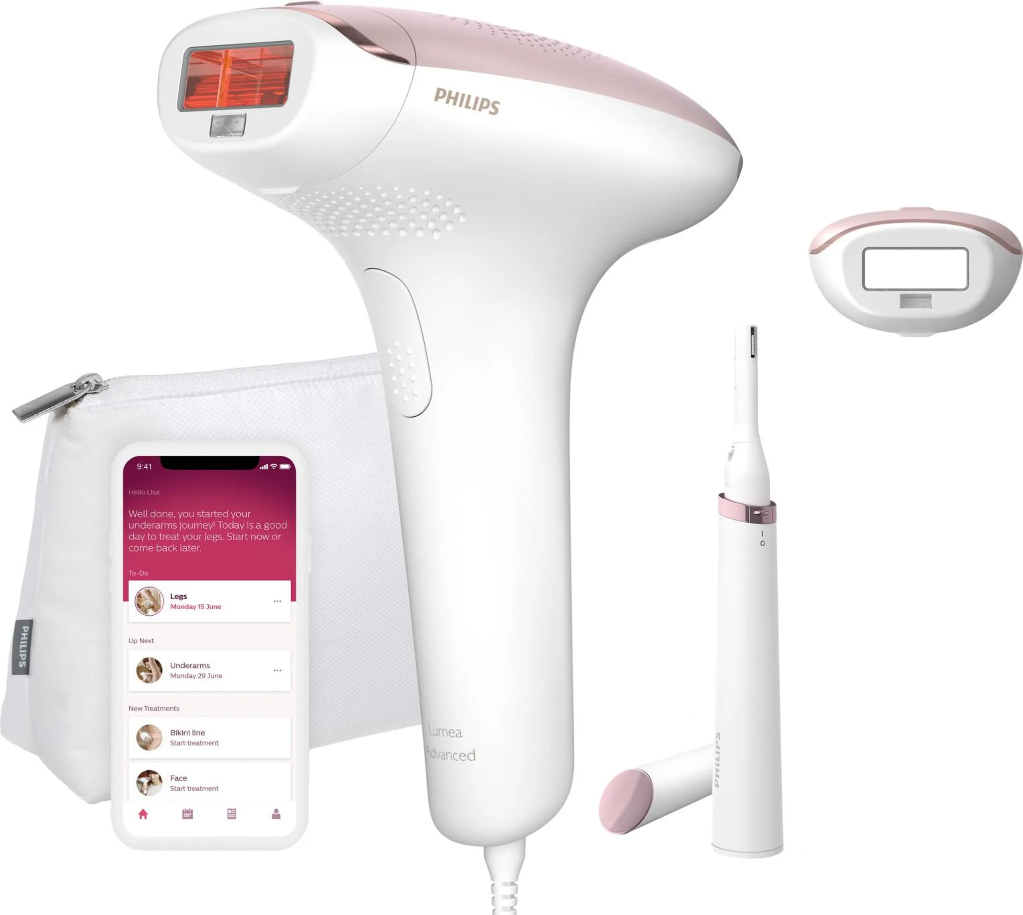 Epilatoare - Philips Lumea Advanced BRI923 SC1999 Alb