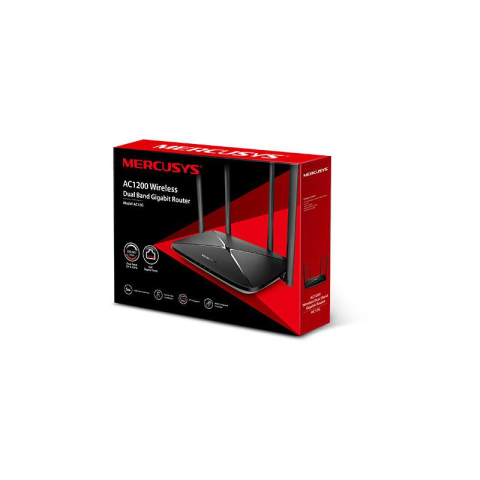 Router wireless MERCUSYS Gigabit AC12G, AC1200, WiFI 5, Dual Band [2]