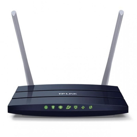 PC, Periferice & Software - Router Wireless TP-Link ARCHER C50 v3, 1xWAN 10/100, 4xLAN 10/100, 4antene externe,dual-band AC1200 (300/867Mbps), Buton Wireless ON/OFF
