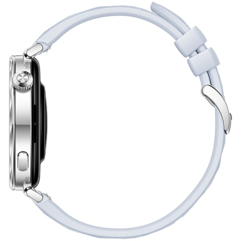 Smartwatch Watch GT 5 41MM Tarnish Stainless Steel Case Blue Fluoroelastomer Strap [4]