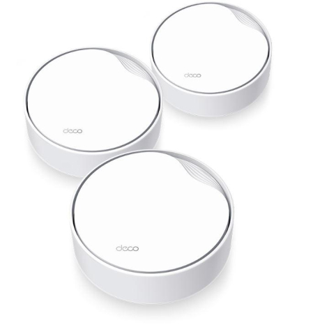 PC, Periferice & Software - TP-Link AX3000 whole home mesh Wi-Fi 6 System, Deco X50-POE(3-pack); Dual- Band, Standarde Wireless: IEEE 802.11ax/ac/n/a 5 GHz, IEEE 802.11ax/n/b/g 2.4 GHz ,viteza wireless: 5 GHz: 2402 Mbps, 2.4 GHz