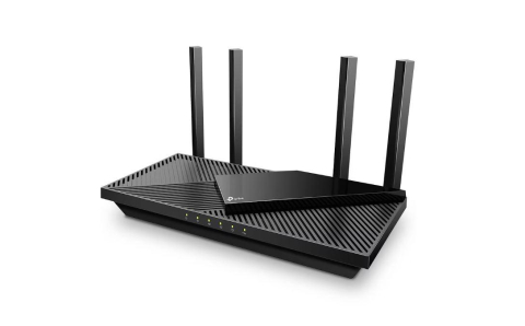 TP-Link Wireless Router, ARCHER AX55 PRO ;dual band AX3000 5 GHz: 2402 Mbps (802.11ax), 2.4 GHz: 574 Mbps(802.11ax), Standard and Protocol: IEEE 802.11ax/ac/n/a 5 GHz, IEEE 802.11ax/n/b/g 2.4 GHz, 4 x [1]