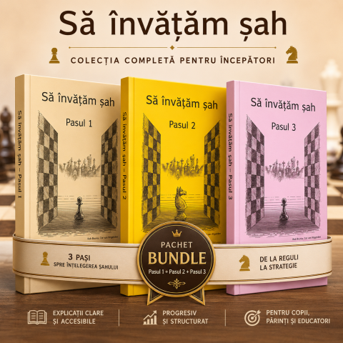 Pachetul Primii Pași în Șah – Steps 1, 2 și 3 [0]
