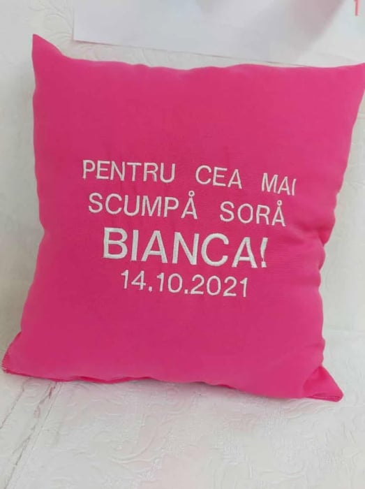 Perne Brodate cu mesajul Dorit [1]