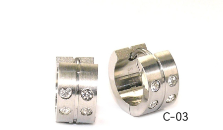 Cercei din Otel Inoxidabil [Steluta] [2]